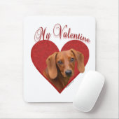 Mijn Dachshund Valentijn Muismat (Met muis)
