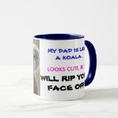 MIJN DAD IS ALS EEN KOALA... KIJKT NAUW, B... MOK (Voorkant rechts)