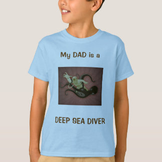 MIJN DAD IS EEN DIEPE ZEE DIVER T-SHIRT