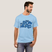MIJN DAD MIJN HERO - Gepersonaliseerd T-shirt (Voorkant volledig)