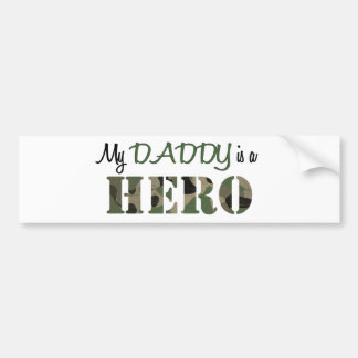 Mijn DADDY is een HERO Bumpersticker