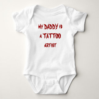 Mijn DADDY is een TATTOO kunstenaar Romper