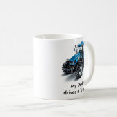 Mijn Daddydrives een trekker Koffiemok (Voorkant rechts)