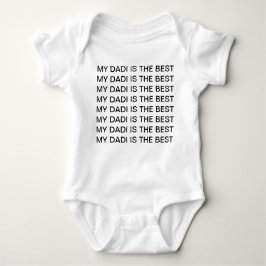 MIJN DADI IS DE BESTE Baby-Bodysuit Romper