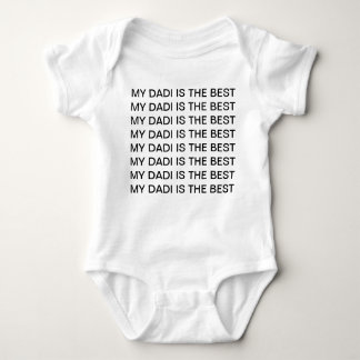 MIJN DADI IS DE BESTE Baby-Bodysuit Romper