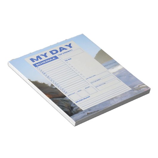 Mijn dag / dagelijks notitieblok (Schuin)