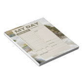 Mijn dag / dagelijks notitieblok (Schuin)