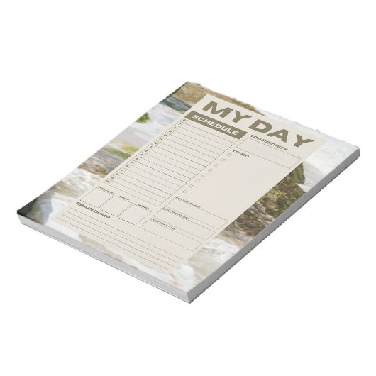 Mijn dag / dagelijks notitieblok (Linkerzijde)