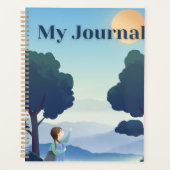 "Mijn Dagboek" | Dromen Onder de Maan & Bomen Planner (Voorkant)