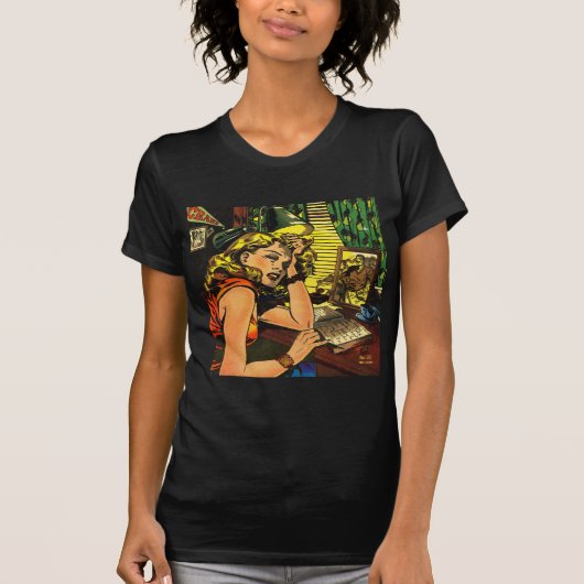 Mijn dagboek overspoelen t-shirt (Voorkant)
