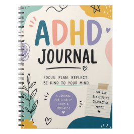 Mijn Dagelijkse ADHD-agenda voor Focus Notitieboek