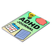 Mijn dagelijkse ADHD dagboek Notitieboek (Linkerzijde)
