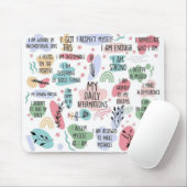 Mijn dagelijkse bevingen muismat (Met muis)