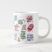 Mijn dagelijkse bijbelbevestigingen Drank of thee Grote Koffiekop (Rechts)