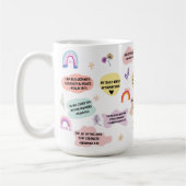 Mijn dagelijkse Bijbelse affirmaties Keramische Mo Koffiemok (Links)