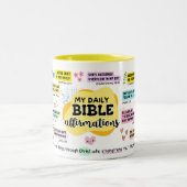 Mijn dagelijkse Bijbelse affirmaties Mok (Center)