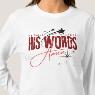 Mijn Dagelijkse Brood - Bijbelvers Jezus Christus T-shirt