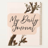 "Mijn Dagelijkse Dagboek" | Aardse Boomtak Planner (Achterkant)