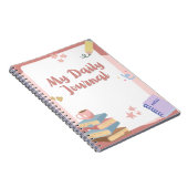 Mijn dagelijkse dagboek notitieboek (Rechterzijde)