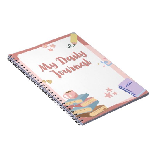 Mijn dagelijkse dagboek notitieboek (Rechterzijde)