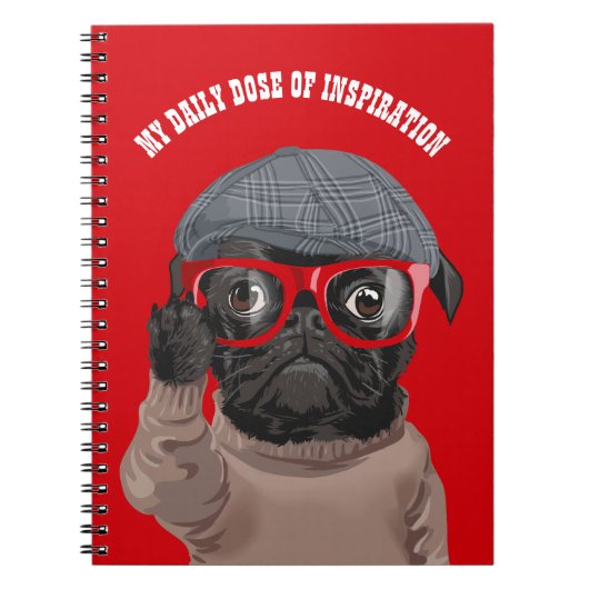 Mijn dagelijkse dosis inspiratie notitieboek (Voorkant)