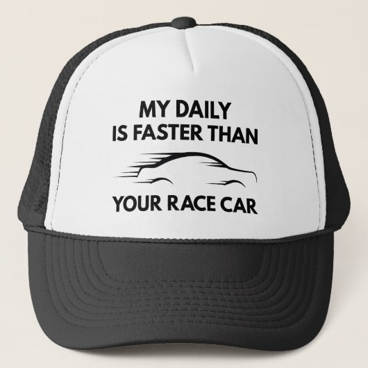 Mijn dagelijkse is sneller trucker pet (Voorkant)