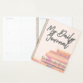 "Mijn Dagelijkse Journaal" | Oude Boeken Stack & C Planner (Display)