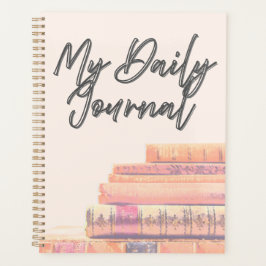"Mijn Dagelijkse Journaal" | Oude Boeken Stack & C Planner