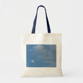 Mijn Dagelijkse Maan Foto Afbeelding Budget Canvas Tote Bag (Voorkant)