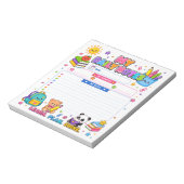 Mijn Dagelijkse Planner Notitieblok (Linkerzijde)