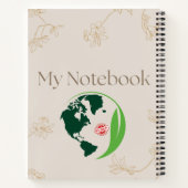 Mijn dagelijkse planner, Spiral Notebook Notitieboek (Achterkant)