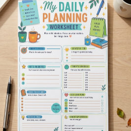 Mijn Dagelijkse Planningswerkblad ⭐ Post-it® Notes