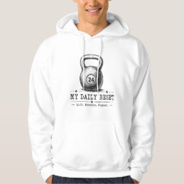 Mijn Dagelijkse Reset | Lift Breathe Repeat Workou Hoodie