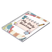 Mijn dagelijkse routine Cahier met spiralen Notitieboek (Linkerzijde)