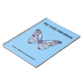 Mijn dagelijkse voornemens en andere herinneringen notitieboek (Linkerzijde)