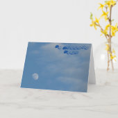 Mijn Dagmaan - Wenskaart Kaart (Gele Bloem)