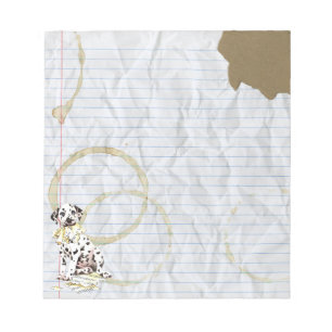 Mijn Dalmatian Ate My Lesson Plan Notitieblok
