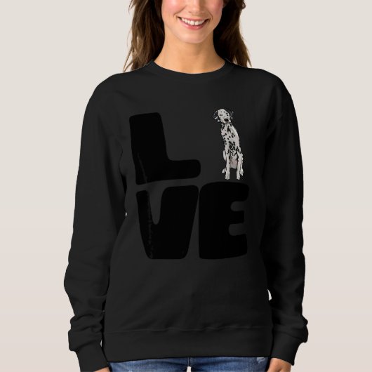 Mijn Dalmatiër Hond Liefhebben Trui (Voorkant)