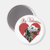 Mijn Dalmatische Valentijn Magneet (Voorkant / Achterkant)