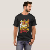 Mijn dames liefhebben van grappige kippen boerderi t-shirt (Voorkant volledig)