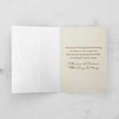 Mijn dank aan God voor je Vaderdag, pa Kaart (Binnen)