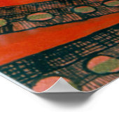 Mijn dans (Flamenco) Poster (Hoek)