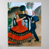 Mijn dans (Flamenco) Poster (Voorkant)