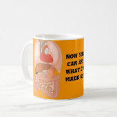 Mijn darmen, spijsverteringsorganen koffiemok (Voorkant links)