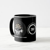 Mijn Dart Shirten 10e Jubileum KoffieMok Mok (Voorkant links)