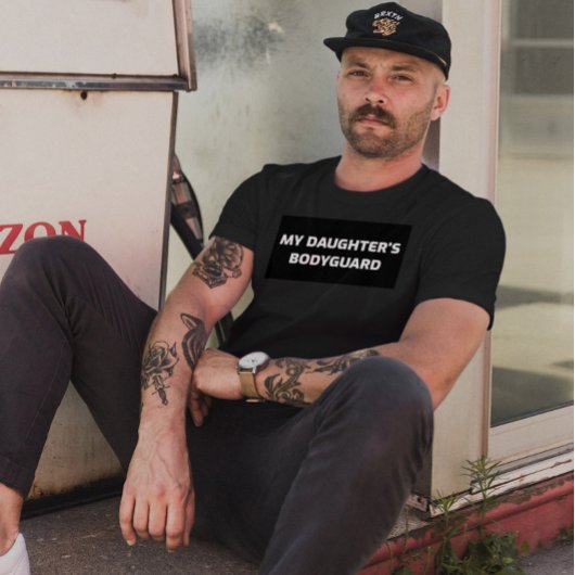 MIJN DAUGHTER'S BODYGUARD DAD T-SHIRTS T-SHIRT