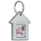 Mijn Dawg Pet Tag Huisdieren Naamplaatje (Voorkant Links)