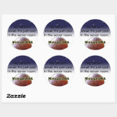 "Mijn DB is niet klein" sticker (Vel)