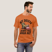 Mijn DD214 overtreft uw MAGA-Pet T-shirt (Voorkant volledig)