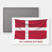 Mijn Deense keukenmagneet Magneet (Voorkant / Achterkant)